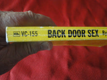 Load image into Gallery viewer, Vintage Erotic Adult Paperback Book/Novel Back Door Sex 1971       A
