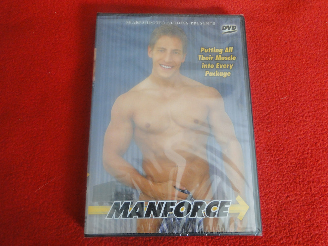 Vintage Erotic Adult All Male Gay XXX DVD SEALED NOS Manforce   B1a