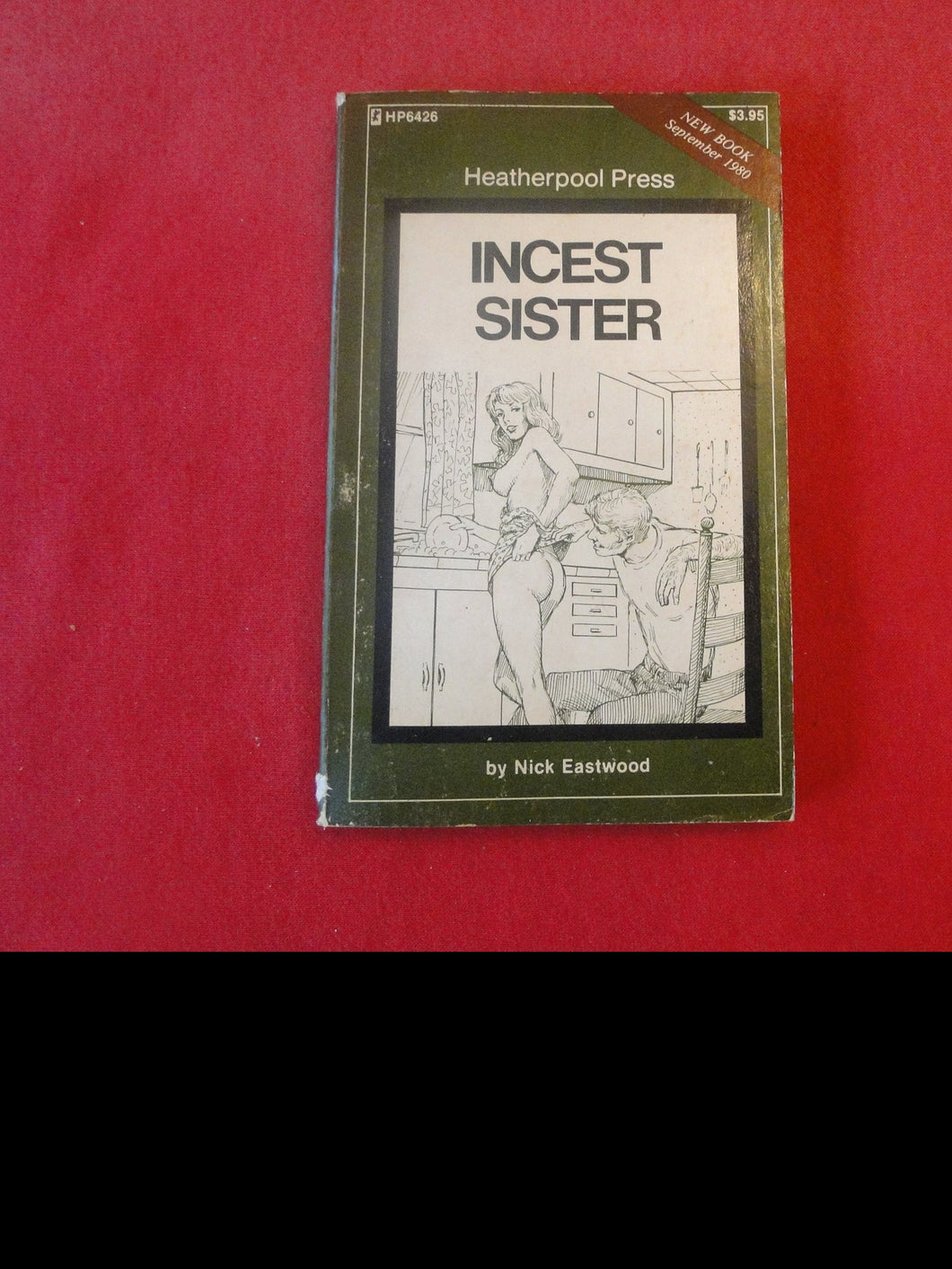 Vintage Erotic Adult Paperback Book/Novel Incest Sister ROUGH      PB3
