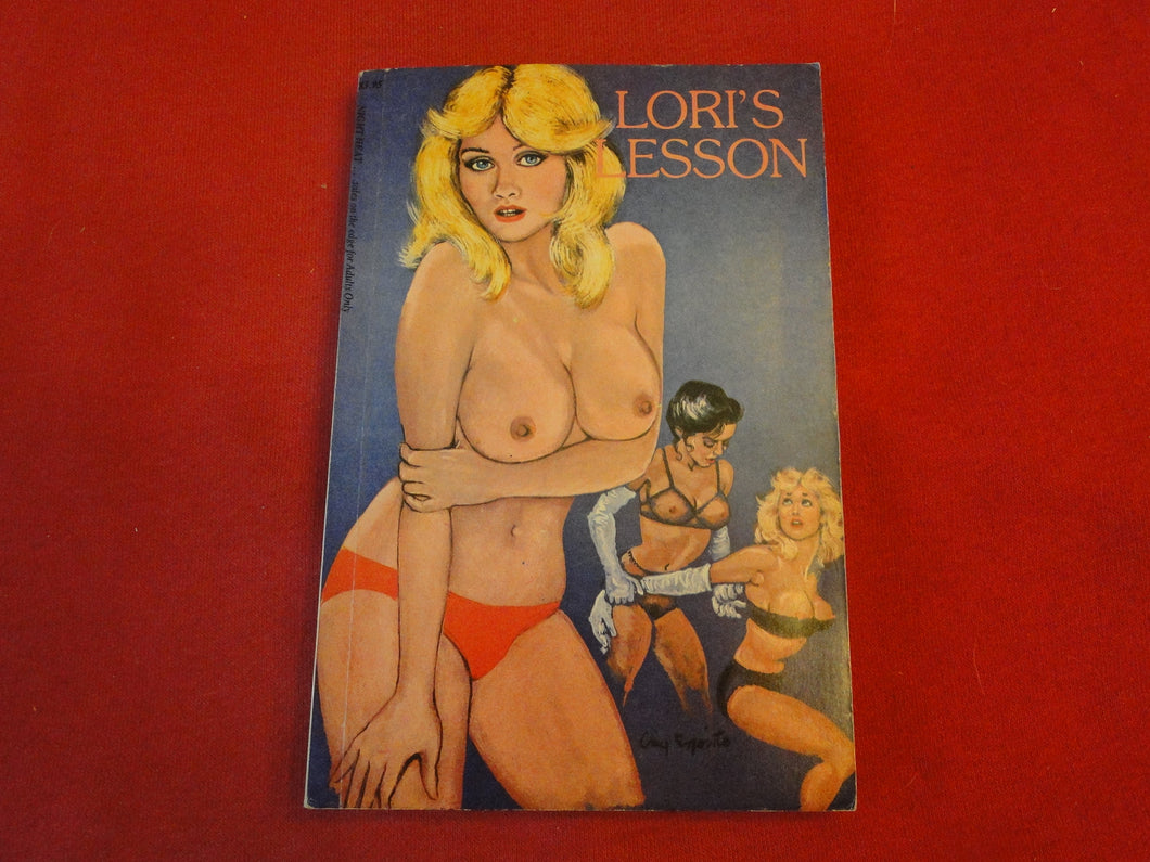 Vintage Erotic Adult Paperback Book/Novel Lori's Lesson                  PB2