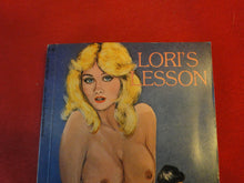 Load image into Gallery viewer, Vintage Erotic Adult Paperback Book/Novel Lori&#39;s Lesson                  PB2
