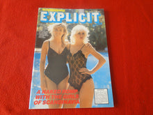 Load image into Gallery viewer, Vintage Nude Erotic Sexy Adult Magazine Whitehouse Explicit No. 4       JB28
