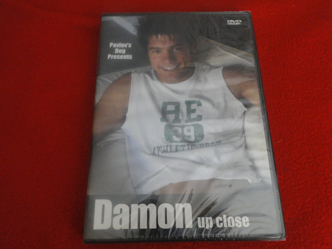 Vintage Adult All Male Gay XXX DVD SEALED NOS Damon Up Close      B1a
