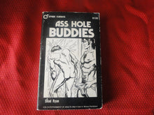 Load image into Gallery viewer, Vintage Erotic Adult Paperback Book/Novel Gay Interest Spade Classics Ass Hole Buddies 1972 A
