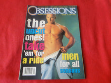Load image into Gallery viewer, Vintage Adult Erotic Sexy Magazine Gay Interest Obsessions April 1995       U1
