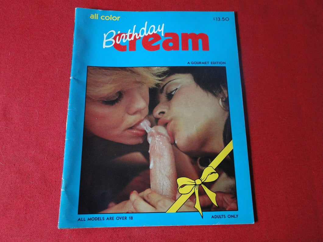 Vintage Nude Erotic Sexy Adult Magazine Birthday Cream All Color        JB12