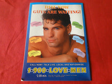 Load image into Gallery viewer, Vintage Adult Erotic Sexy Magazine Gay Interest Freshmen February 1995      P58
