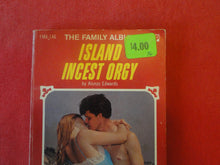 Load image into Gallery viewer, Vintage Erotic Adult Paperback Book/Novel Island Incest Orgy ROUGH     PB3
