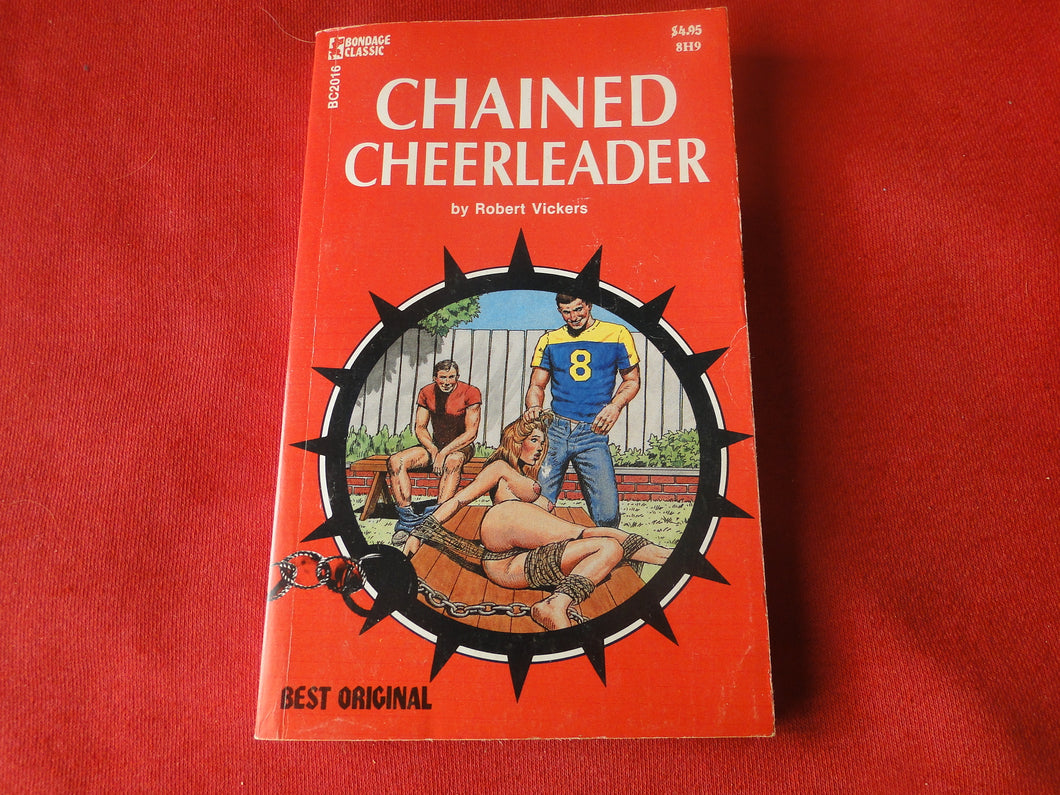 Vintage Erotic Adult Paperback Book/Novel Chained Cheerleader           PB2