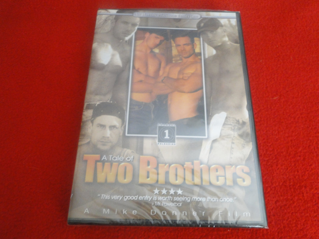 Vintage Adult All Male Gay XXX DVD SEALED NOS A Tale of Two Brothers    B1a