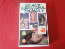 Load image into Gallery viewer, Vintage Adult XXX VHS Porn Tape Adult Video Movie Black, Beautiful &amp; Nasty 4      12
