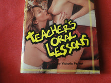 Load image into Gallery viewer, Vintage Erotic Adult Paperback Book/Novel Teacher&#39;s Oral Lessons Greenleaf        PB2
