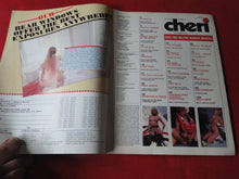 Load image into Gallery viewer, Vintage Nude Erotic Sexy Adult Magazine Cheri September 1984           JB12
