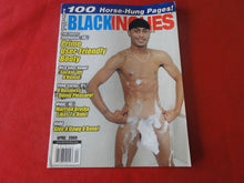 Load image into Gallery viewer, Vintage Adult Erotic Sexy Magazine Gay Interest Black Inches April 2009        CL
