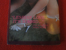 Load image into Gallery viewer, Vintage Erotic Adult Paperback Book/Novel Lesbian Love 1982          X3
