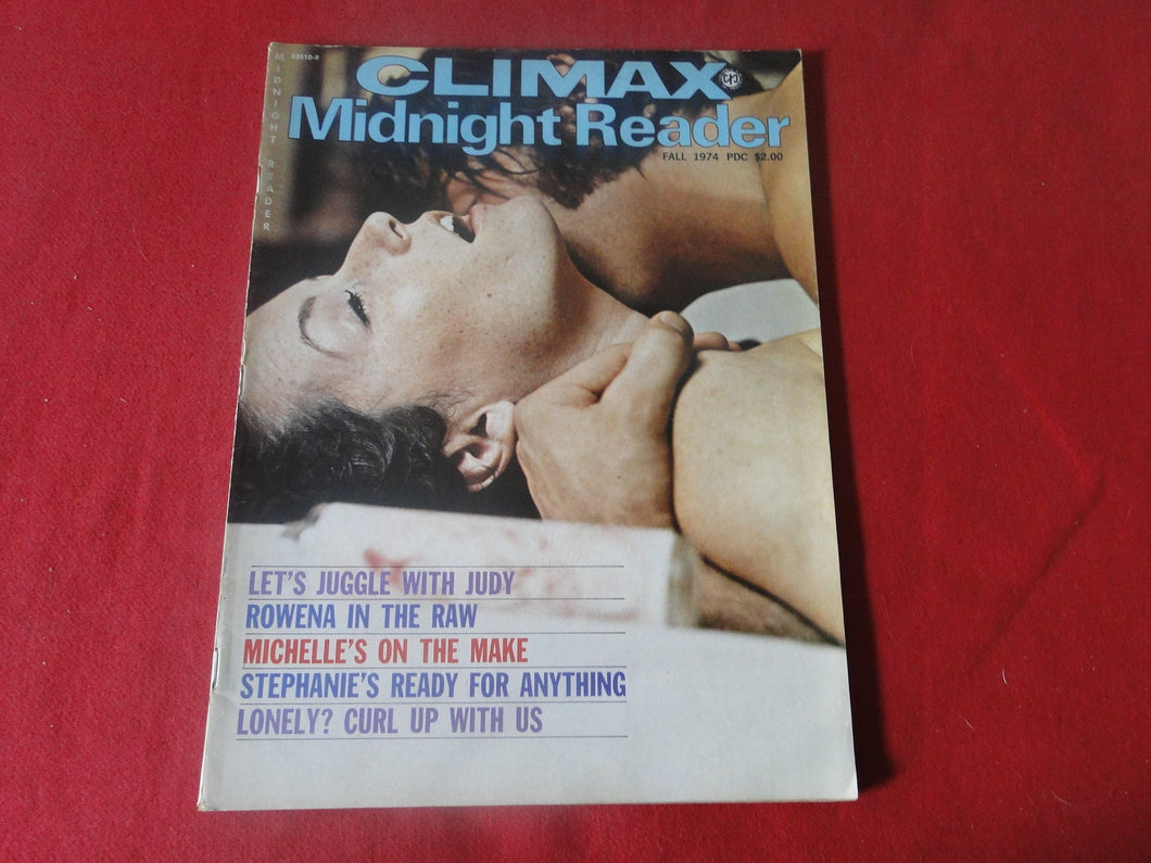 Vintage Nude Erotic Sexy Adult Magazine XXX Climax Midnight Reader 1974     P13