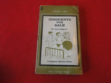 Load image into Gallery viewer, Vintage Erotic Adult Paperback Book/Novel Liverpool Innocents For Sale 1968     X3
