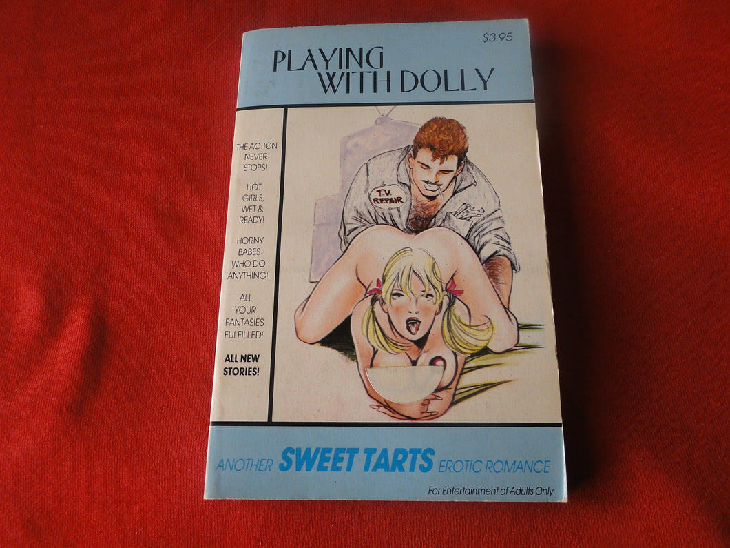Vintage Erotic Adult Paperback Book/Novel Playing With Dolly            PB2