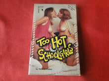 Load image into Gallery viewer, Vintage Erotic Adult Paperback Book/Novel Greenleaf Too Hot Schoolgirls    PB2
