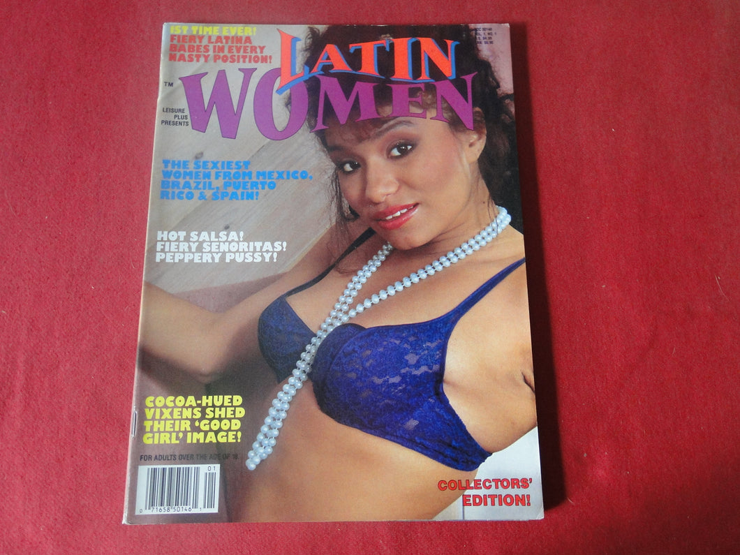 Vintage Nude Erotic Sexy Adult Magazine XXX Latin Women 1991       P13