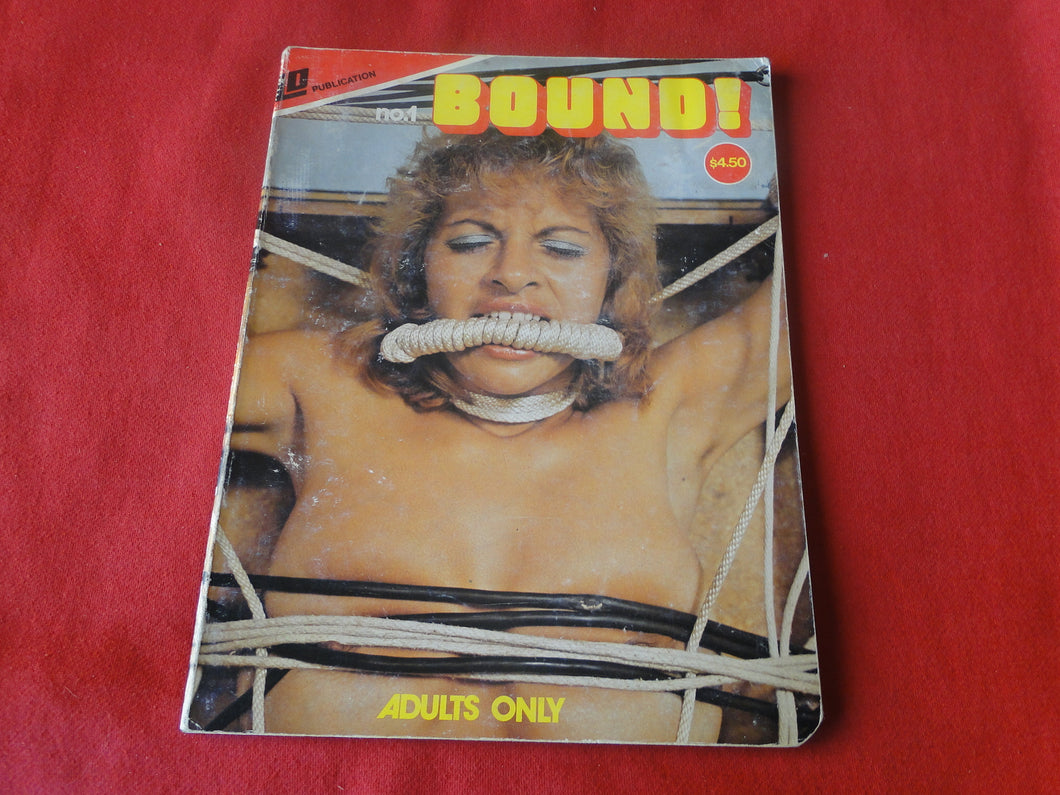 Vintage Nude Erotic Sexy Adult Magazine Bound              U1