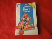 Load image into Gallery viewer, Vintage Erotic Adult Paperback Book/Novel Greenleaf The Cheerleader Blew It     PB2
