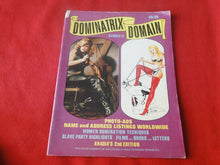 Load image into Gallery viewer, Vintage Nude Erotic Sexy Adult Magazine Dominatrix Domain 1978       U1
