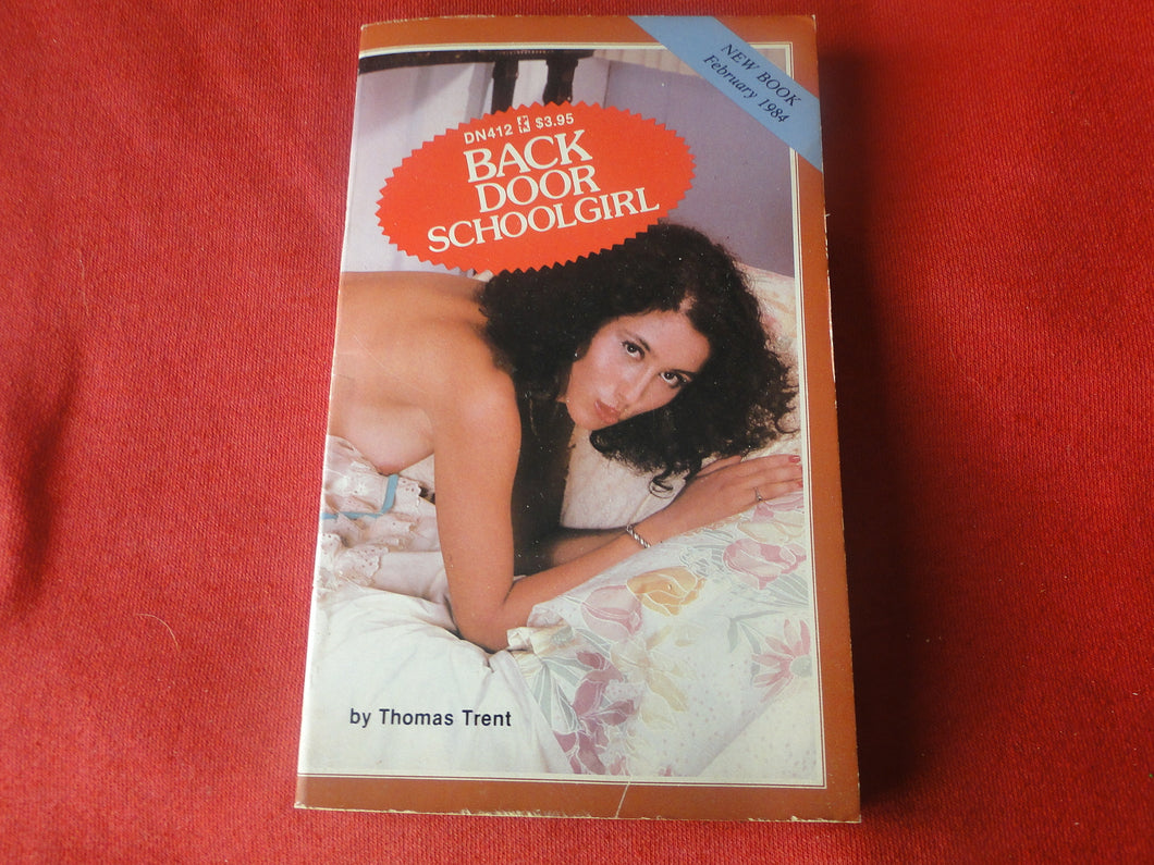 Vintage Erotic Adult Paperback Book/Novel Greenleaf Back Door Schoolgirl     PB2