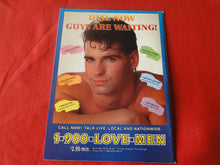 Load image into Gallery viewer, Vintage Adult Erotic Sexy Magazine Gay Interest Inches June 1995       P58
