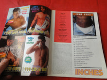 Load image into Gallery viewer, Vintage Adult Erotic Sexy Magazine Gay Interest Inches June 1995       P58
