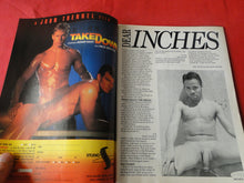 Load image into Gallery viewer, Vintage Adult Erotic Sexy Magazine Gay Interest Inches December 1992      P58
