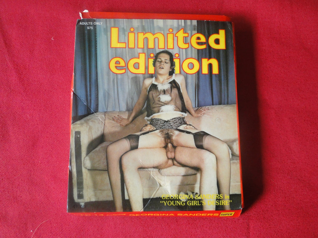 Vintage 8MM Adult Pornographic Smoker Stag Film Georgina Sanders Young Girl's Desire PB3