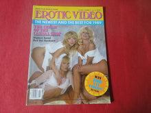 Load image into Gallery viewer, Vintage Nude Erotic Sexy Adult Magazine XXX Erotic Video 1989      P13
