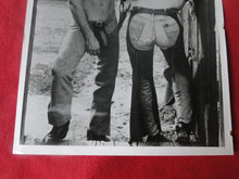 Load image into Gallery viewer, Vintage Original Gay Interest Cowboys In Chaps Hot Hung 8 x 10 Photograph BZ1
