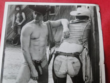 Load image into Gallery viewer, Vintage Original Gay Interest Cowboys In Chaps Hot Hung 8 x 10 Photograph BZ1
