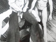 Load image into Gallery viewer, Vintage Original Gay Interest Cowboys In Chaps Hot Hung 8 x 10 Photograph BZ2
