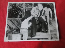 Load image into Gallery viewer, Vintage Original Gay Interest Cowboys In Chaps Hot Hung 8 x 10 Photograph BZ2
