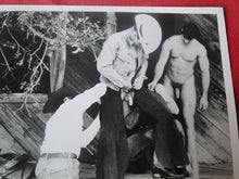 Load image into Gallery viewer, Vintage Original Gay Interest Cowboys In Chaps Hot Hung 8 x 10 Photograph BZ2
