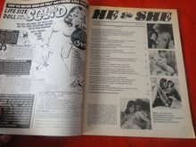Load image into Gallery viewer, Vintage Nude Erotic Sexy Adult Magazine He &amp; She November 1977 John Holmes        57

