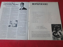 Load image into Gallery viewer, Copy of Vintage Nude Erotic Sexy Adult Magazine Dude February 1966         P89
