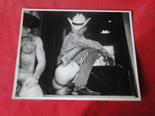 Load image into Gallery viewer, Vintage Original Gay Interest Cowboys In Chaps Hot Hung 8 x 10 Photograph BZ5
