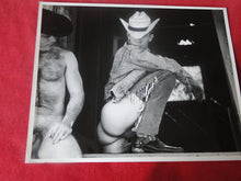 Load image into Gallery viewer, Vintage Original Gay Interest Cowboys In Chaps Hot Hung 8 x 10 Photograph BZ5
