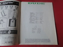 Load image into Gallery viewer, Vintage Nude Erotic Sexy Adult Magazine Dude November 1966      P89
