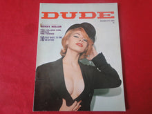 Load image into Gallery viewer, Vintage Nude Erotic Sexy Adult Magazine Dude November 1963      P89
