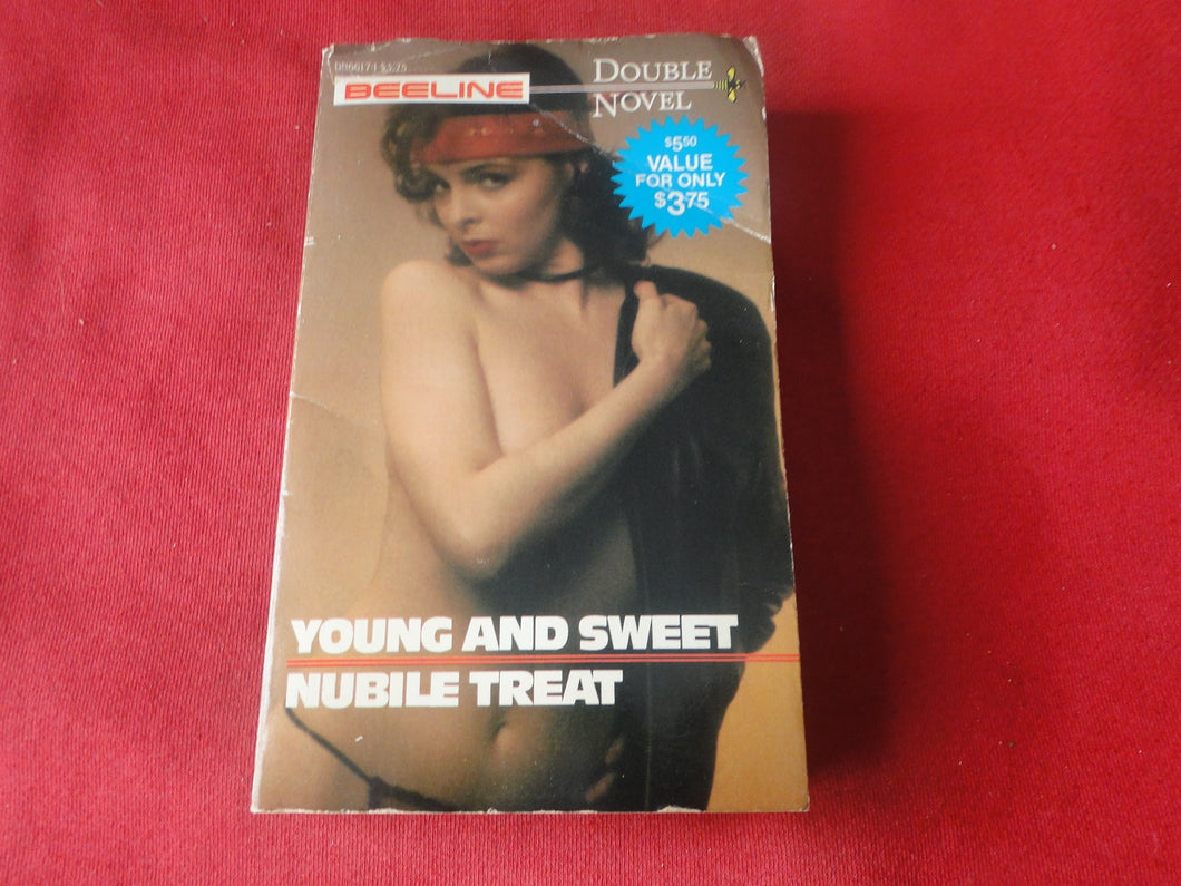 Vintage Erotic Adult Paperback Book/Novel Beeline Young and Sweet Nubile Treat    PB2
