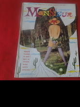 Load image into Gallery viewer, Vintage Nude Erotic Sexy Adult Magazine Monsieur September 1957       JB3
