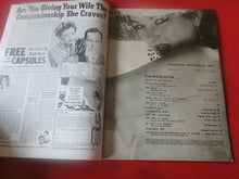 Load image into Gallery viewer, Vintage Nude Erotic Sexy Adult Magazine Monsieur September 1957       JB3
