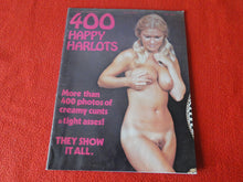 Load image into Gallery viewer, Vintage Nude Erotic Sexy Adult Magazine 400 Happy Harlots       JB21
