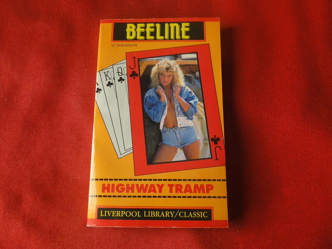 Vintage Erotic Adult Paperback Book/Novel Beeline Highway Tramp       PB2