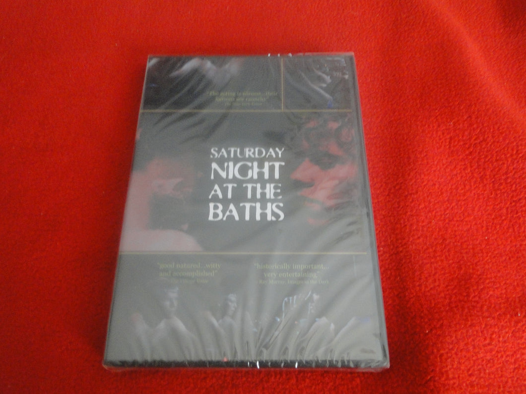 Vintage Adult All Male Gay XXX DVD SEALED NOS Saturday Night At The Baths   B3
